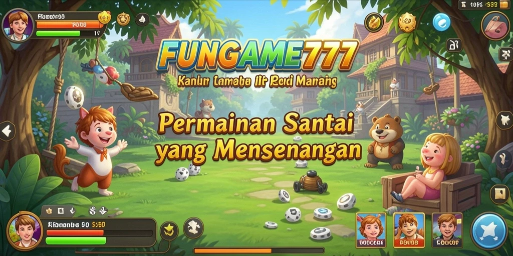 Tampilan menarik dari gameplay FUNGAME777 yang seru dan penuh tantangan.