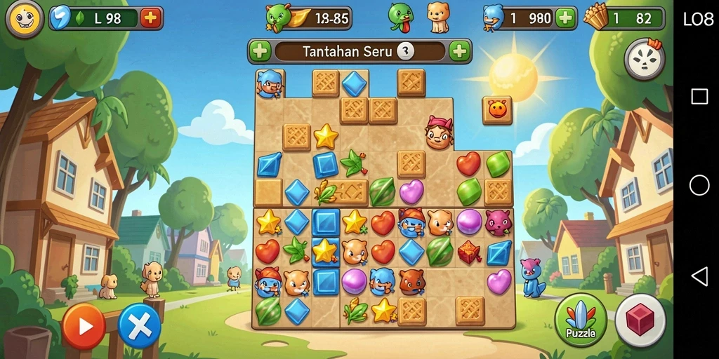 Tampilan gameplay LPO88 yang menarik dan menantang.