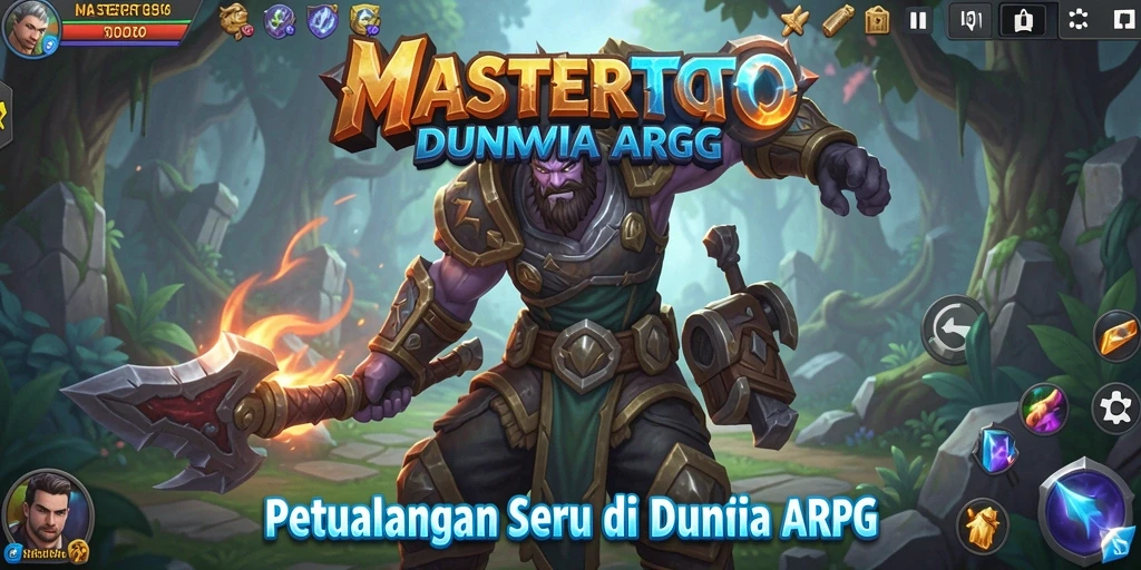 Tampilan gameplay menarik dengan aksi seru di MASTERTOTO.
