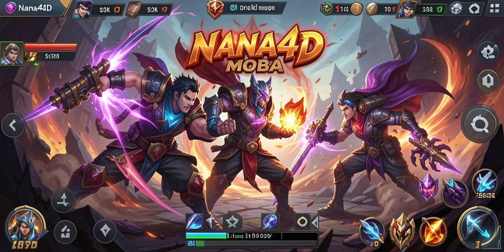 Tampilan gameplay NANA4D yang menegangkan dan menarik.