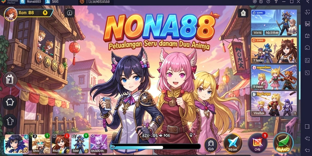 Tampilan menawan dari gameplay NONA88 yang menampilkan aksi dramatis.