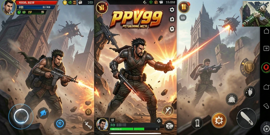 Tampilan gameplay PPV99 yang mendebarkan dengan aksi intens.
