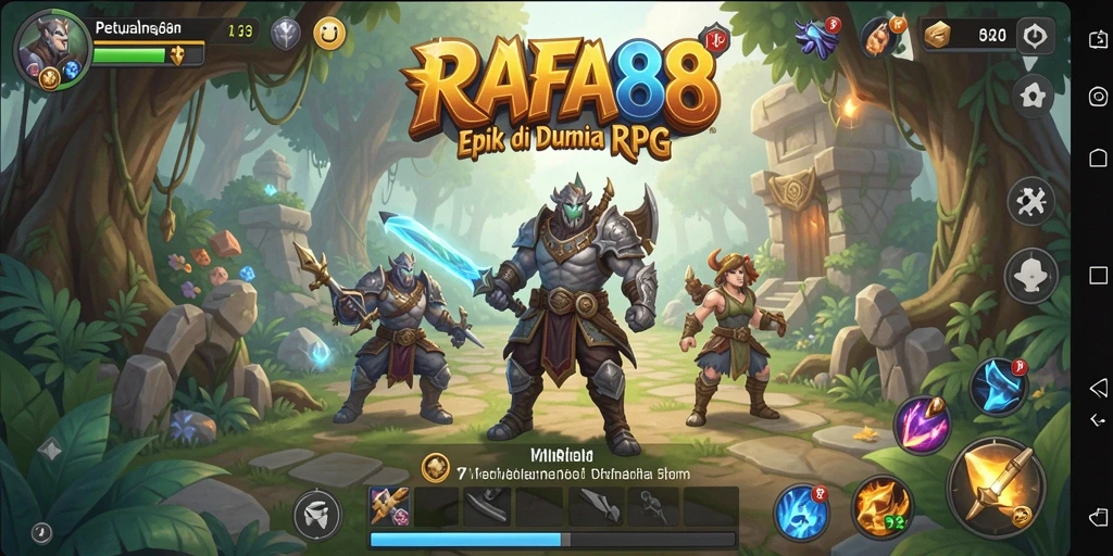 Tampilan gameplay seru dan imersif RAFA88 yang memikat.