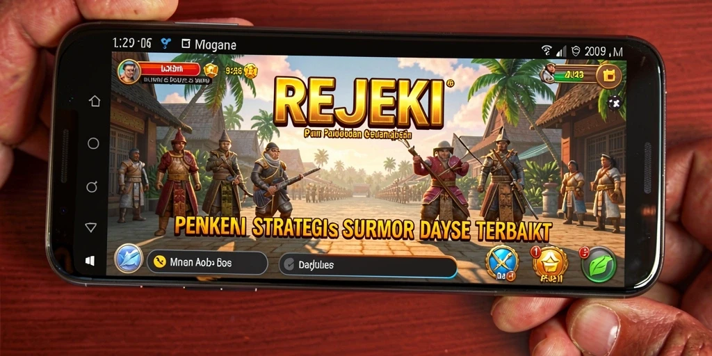 Tampilan gameplay seru dan interaktif dari REJEKI.