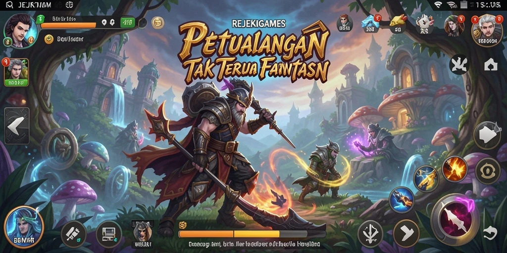 Tampilan gameplay seru dari REJEKIGAMES di dunia petualangan.
