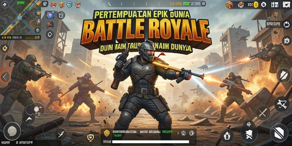 Gameplay seru dan mendebarkan di RP62RP saat bertempur melawan pemain lain.