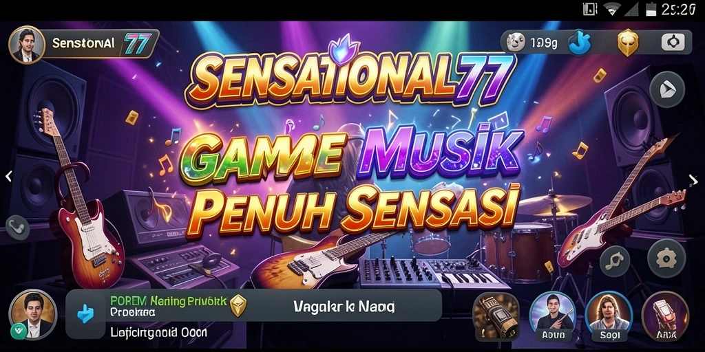 Tampilan gameplay <strong>SENSATIONAL77</strong> yang menarik dan dinamis.